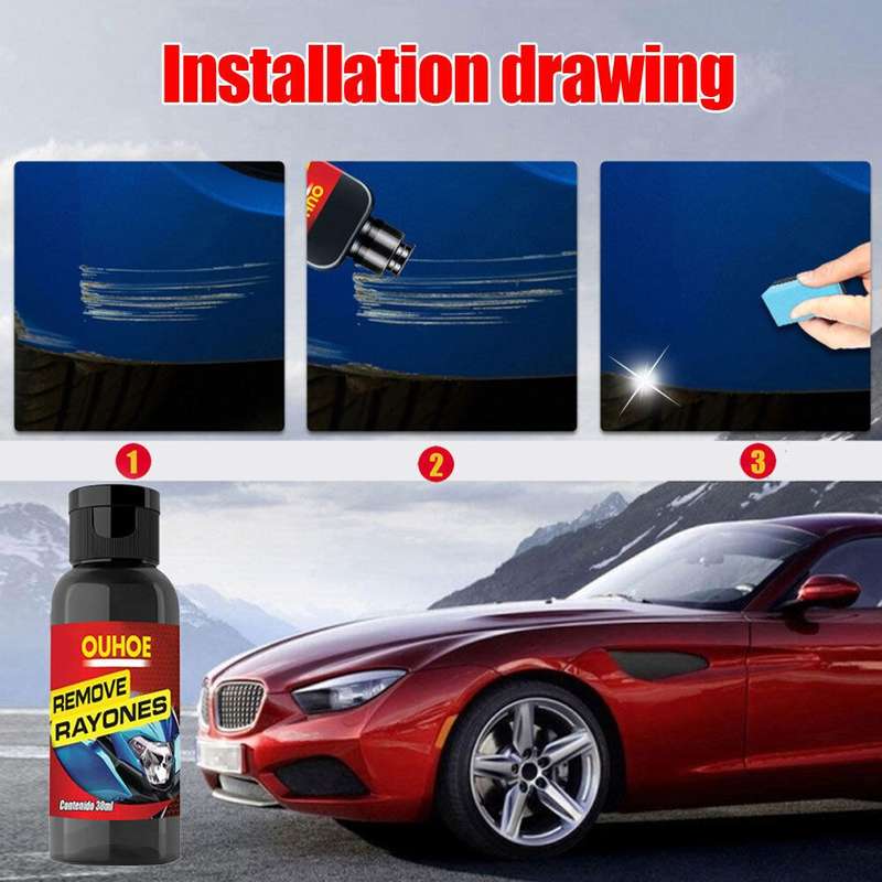 Car Paint Scratch Repair Remover Agent Coating Maintenance 30ml-OUHOE