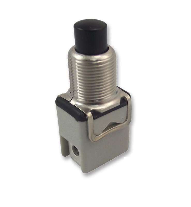 Apem (1212C2) Pushbutton Switch, 1200 Series, 12.2 mm, SPST-NC, Momentary