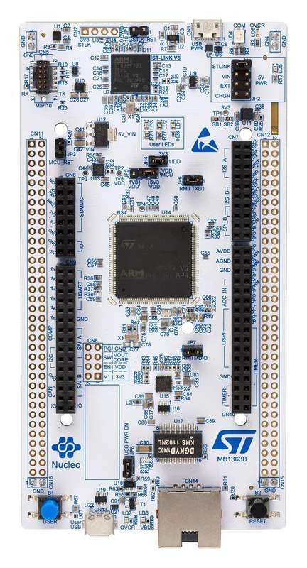 STMicroelectronics (NUCLEO-L552ZE-Q) Nucleo-144 Board, ARM Cortex M33F