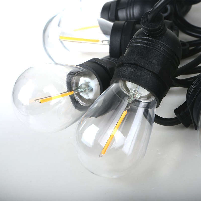 5m 8-Modes Solar 10 Bulbs String Light