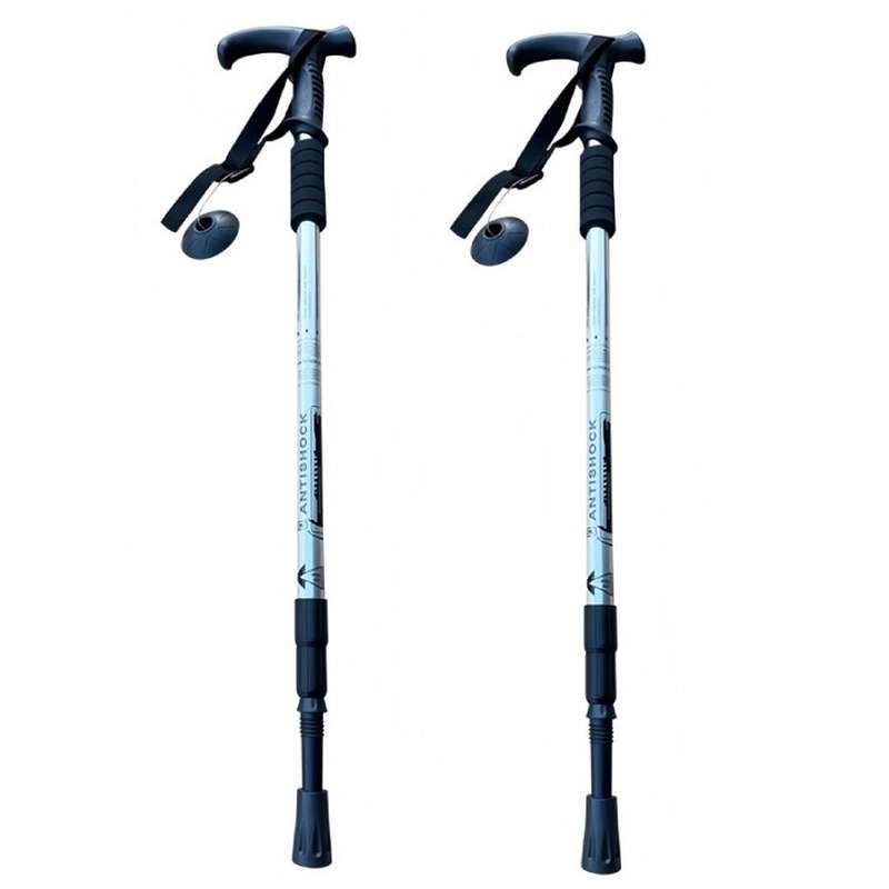 Hiking Stick Trekking Pole Ultra Light Aluminium Extendable