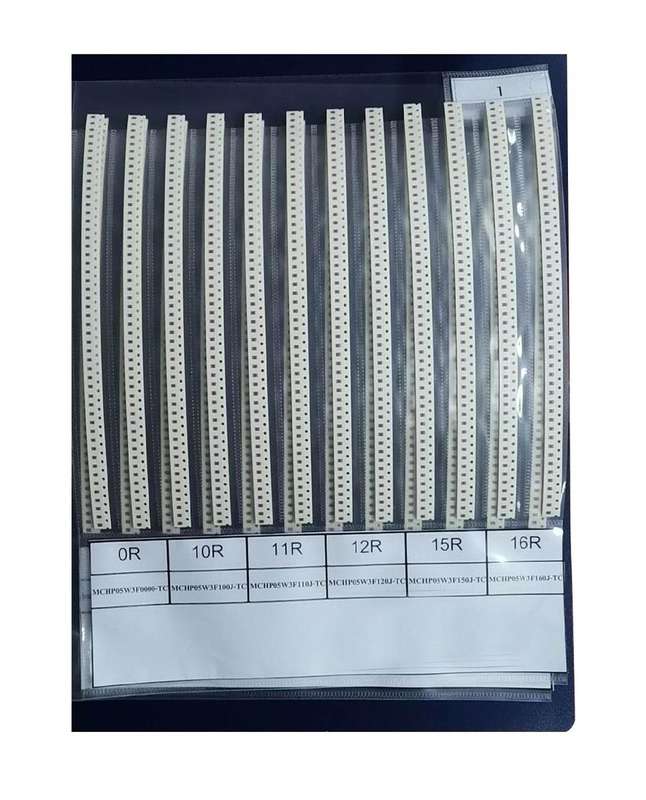 Multicomp Pro (MP003365) Resistor Kit 0R-1M, 0.25W, 1%, 1206
