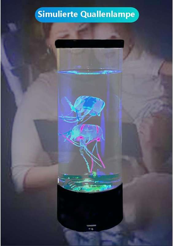 Jellyfish LED Multicolor Switching Lamp For Home And Kids Room Decor