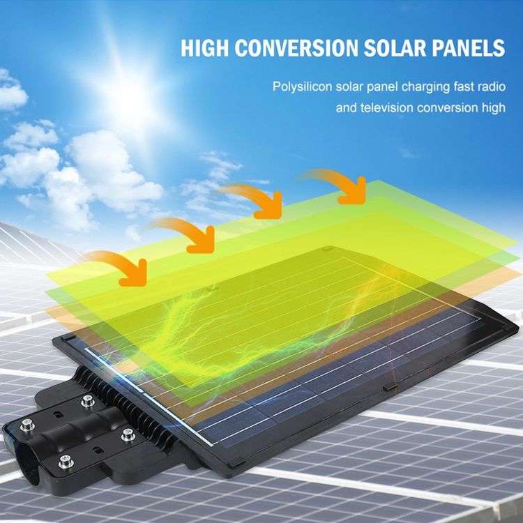 300W Intelligent Solar Street Light-Pack of 4