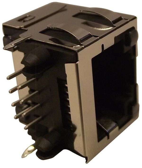 Molex (43860-0010) Modular Connector, RJ45 Jack, 1 x 1 (Port), 8P8C