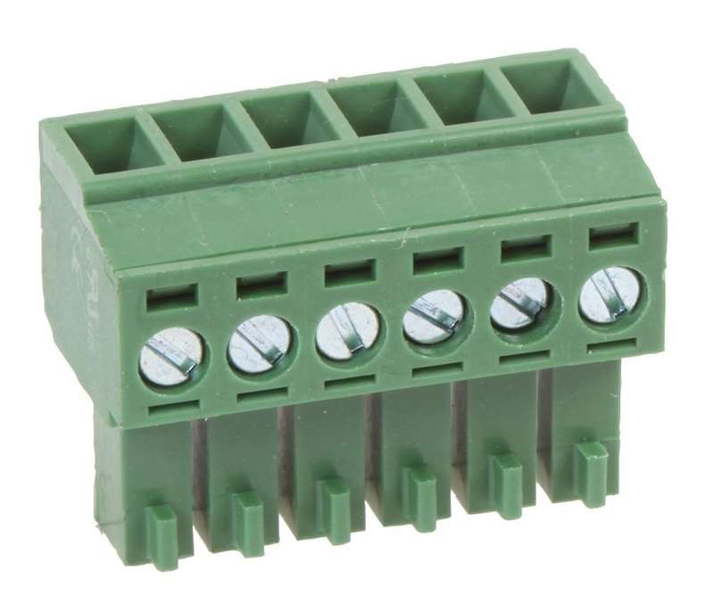 Multicomp Pro (MC000060) Pluggable Terminal Block, 3.5 mm, 6 Ways