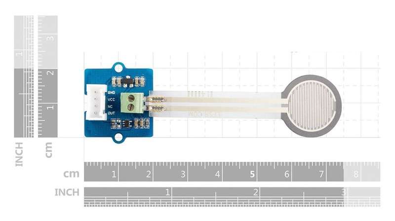 Seeed Studio (101020553) Round Force Sensor Board, w/Cable