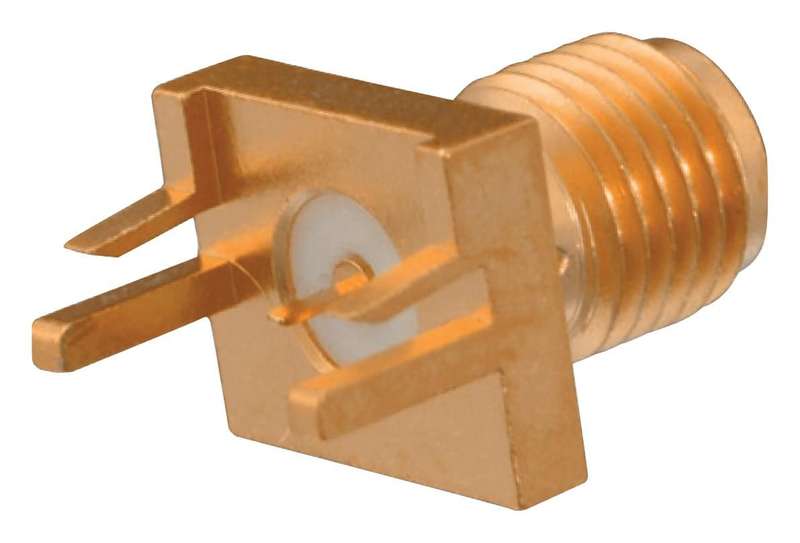 Johnson (142-1701-851) RF / Coaxial Connector, Tab Contact, SMA Coaxial
