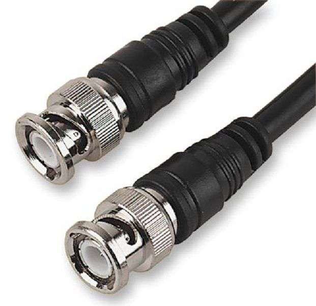 Radiall (R285425000) RF / Coaxial Cable Assembly, BNC to BNC, 1 m, Black