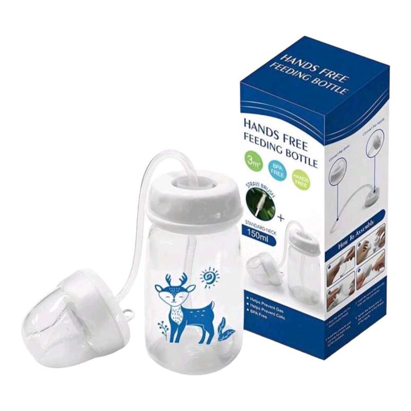 Hands-Free Baby Feeding Bottle Set