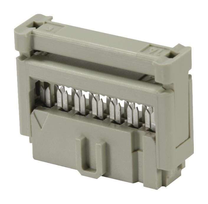 Harting (09 18 520 6803) IDC Connector, IDC Receptacle, Female, 2.54 mm