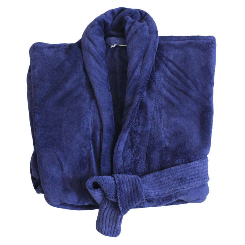 Plush Ladies One-Size-Fits-All Fleece Gown Luxury Fleece Gown unisex