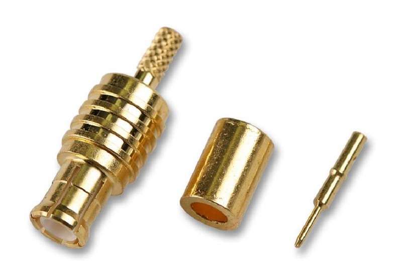 Amphenol (MCX1121A1-3GT30G-5-50) RF / Coaxial Connector, MCX Coaxial