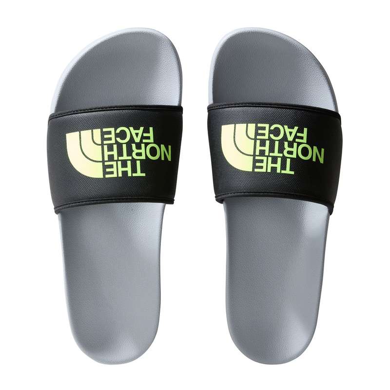 THE NORTHFACE BASE CAMP SLIDES GREY YELLOW