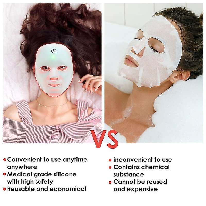 7-Color LED Facial Mask