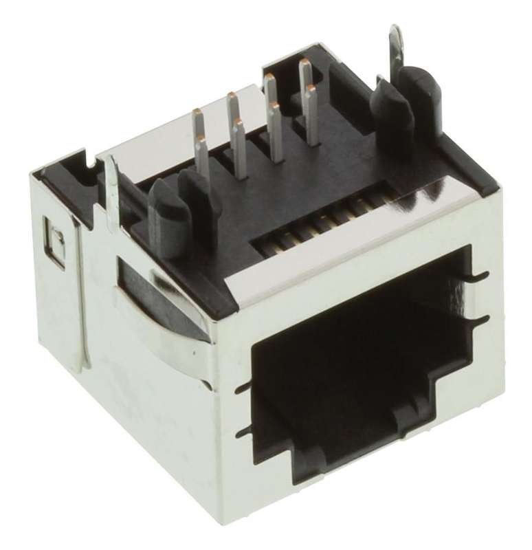 Molex (43860-0013) Modular Connector, RJ45 Jack, 1 x 1 (Port), 8P8C