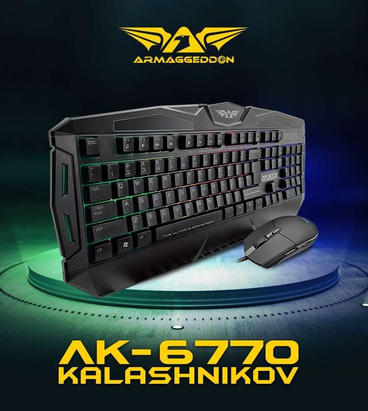 Armaggeddon AK-6770 Kalashikov Gaming Keyboard and Mouse