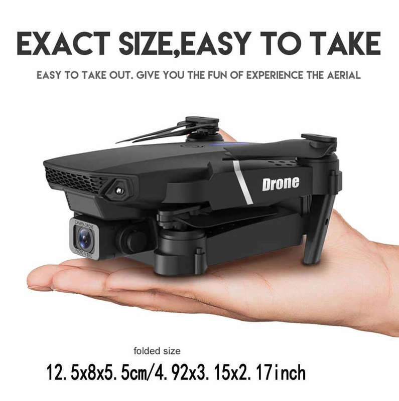 W8 Pro Max Foldable Drone Set With DUALS Cameras
