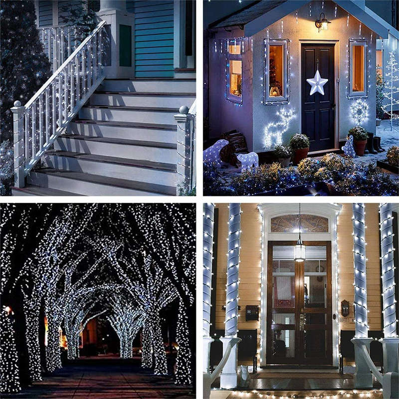 Fairy lights solar christmas lights 2 pack
