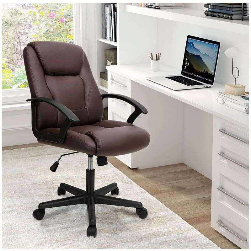 Ergonomic Leather, Modern Executive Office Chair