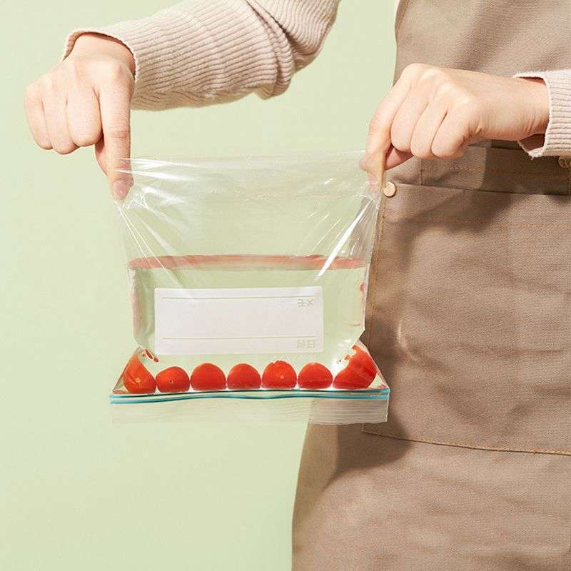 DHAO 90pcs Reusable Food Storage Bags For Salad Fruit