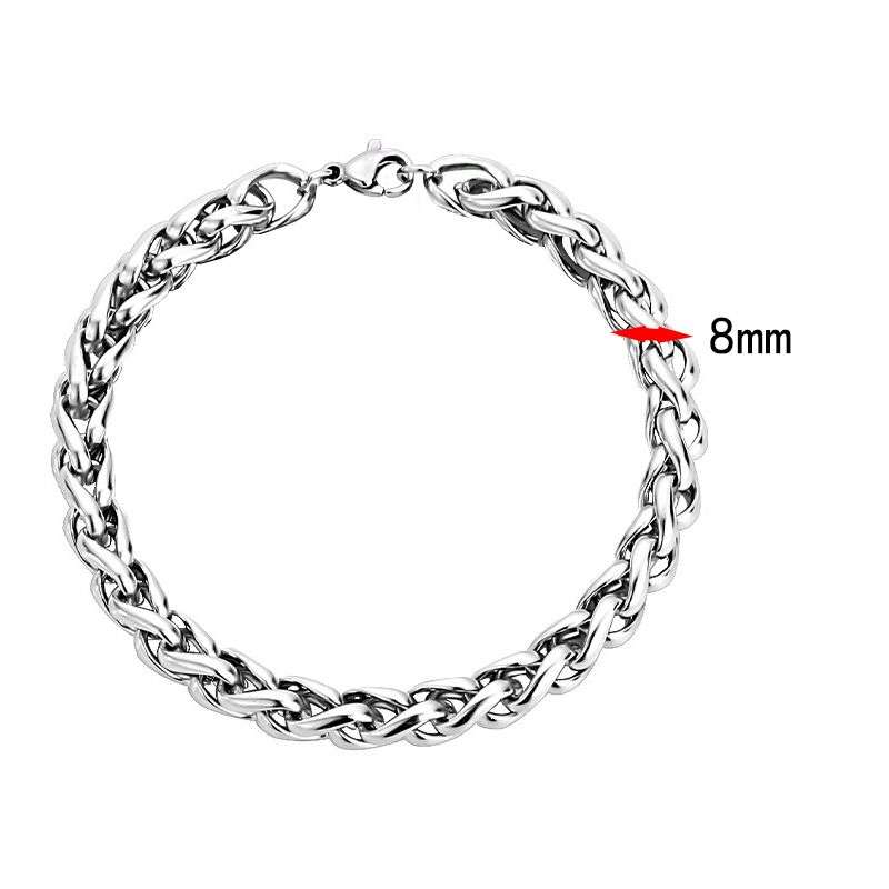 Jacaranda 29 in 1 Multitool Bracelet For Men Outdoor Travel - Silver
