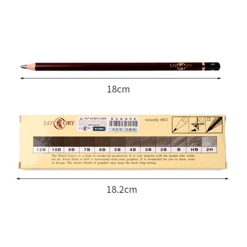 12 Drawing Pencils Art Sketching Pencils Professional Sketch Pencils Set