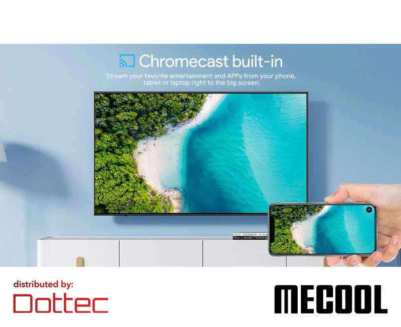 MeCool 4K Android TV Box KM7+ | Certified DStv, Netflix, Disney+ | Smart TV