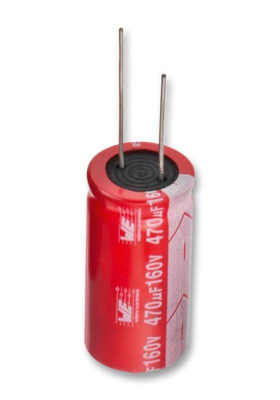 Wurth Elektronik (860011374005) Electrolytic Capacitor, 4.7 µF, 400 V,