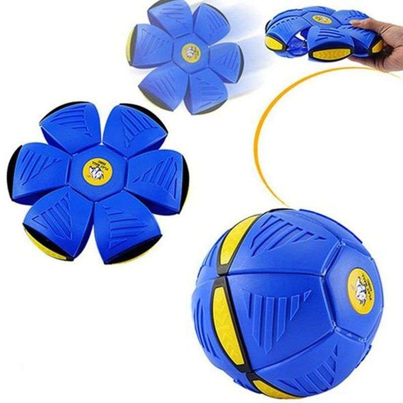 Flat ball frisbee disc throwing ball