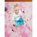 Rug Shaggy Fluffy Carpets Mix pink
