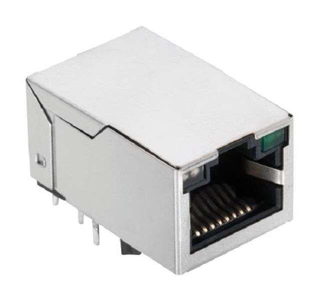 Wurth Elektronik (74990101212) Modular Connector, RJ45 Jack, 1 x 1 (Port)