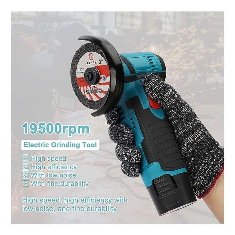 Handheld Angle Cordless Angle Grinder 12V 4500Mah Battery -JG20375060