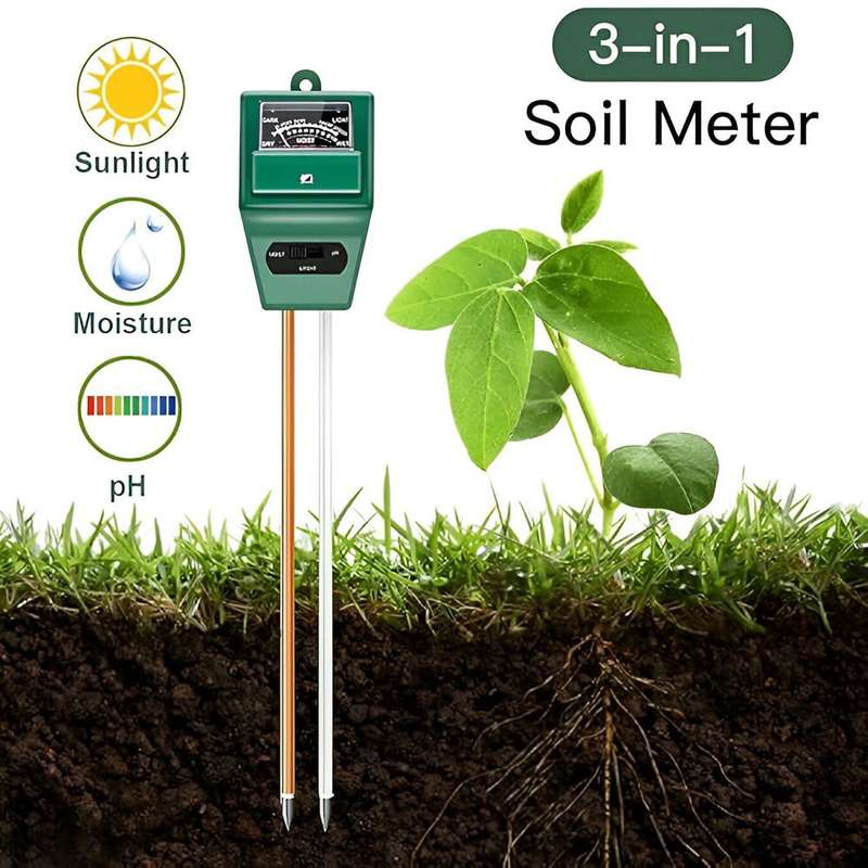 Moisture meter PH meter