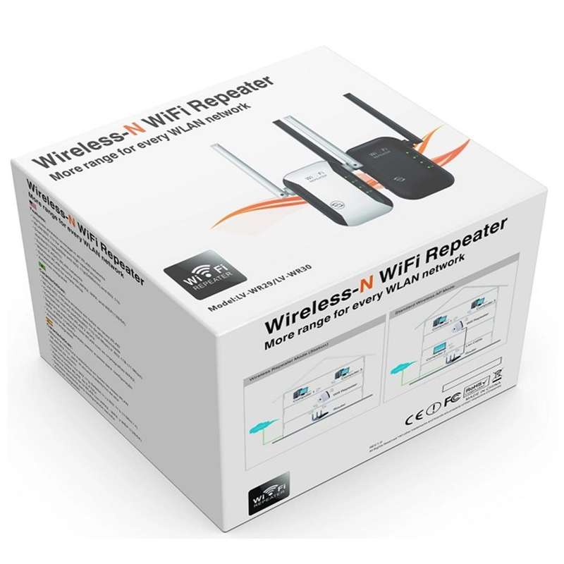 300Mbps Smart Wi-Fi Range Repeater/ Extender/ AP |Model:LV-WR29/30