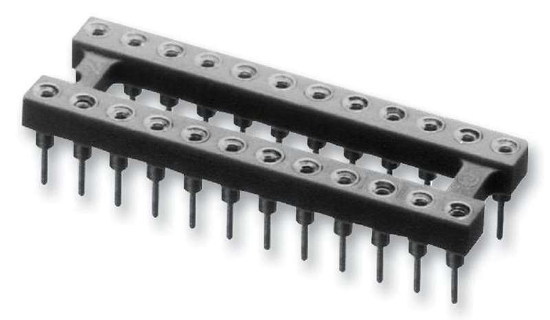 Aries (40-6518-10) IC & Component Socket, 40 Contacts, DIP, 2.54 mm