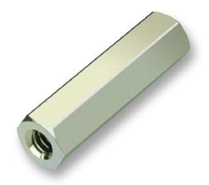 Harwin (R30-1003002) Standoff, Brass, M3, Hex Female