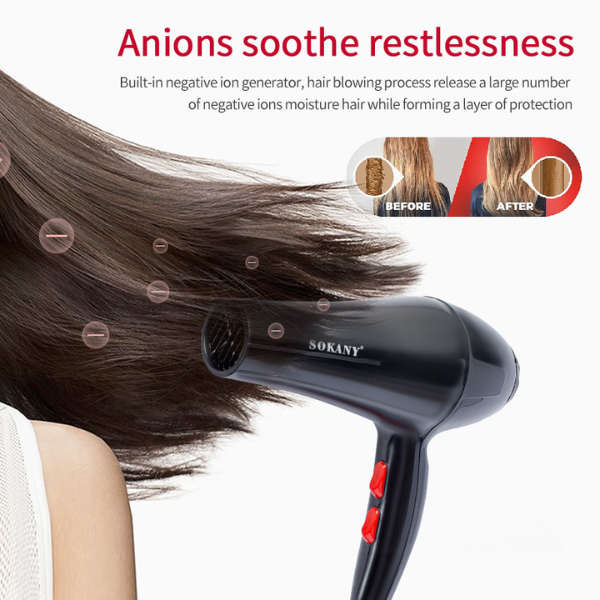 2200W Sokany Professional Hair Dryer