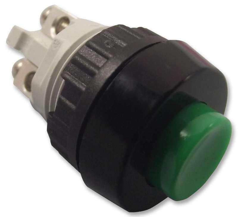 Rafi (1.10.001.001/0507) Pushbutton Switch, 15.2 mm, SPST-NO, Off-(On)