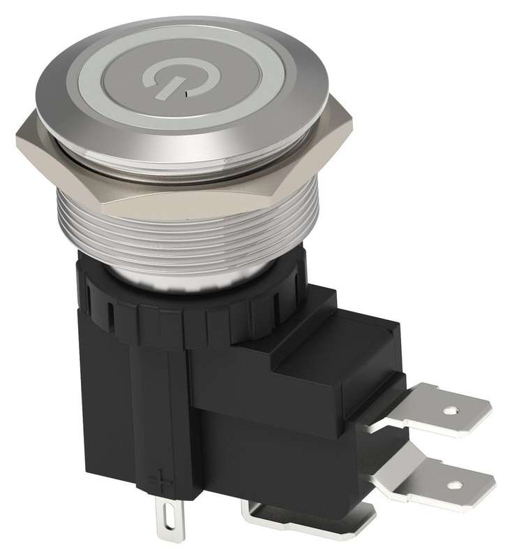 TE Connectivity (AVH25MSSFE17122604) Vandal Resistant Switch, AVH, 25.2 mm