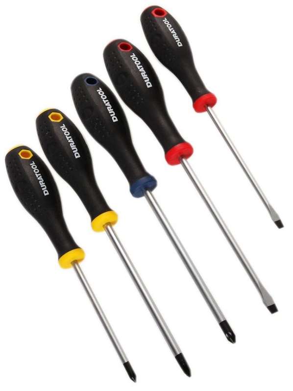 Duratool (D03440) Screwdriver Set, 5 Piece