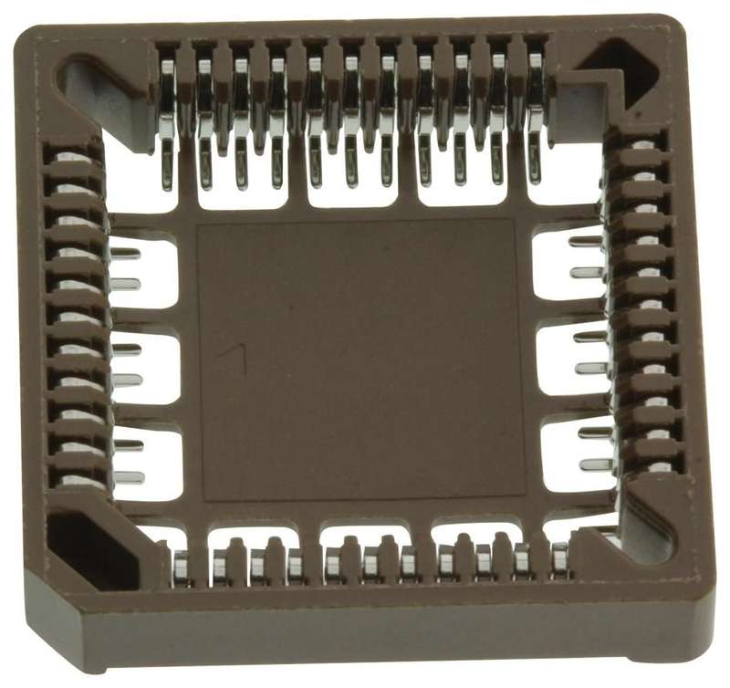 Multicomp (MC-44PLCC-SMT) IC & Component Socket, 44 Contacts, PLCC Socket,