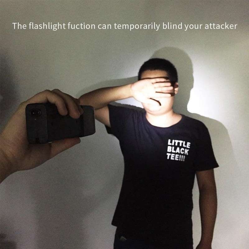 Self-Defense Taser With Flashlight 150000W