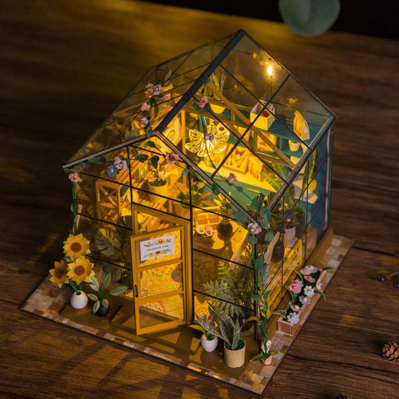 Cuteroom DIY Miniature House -Happy Flower House