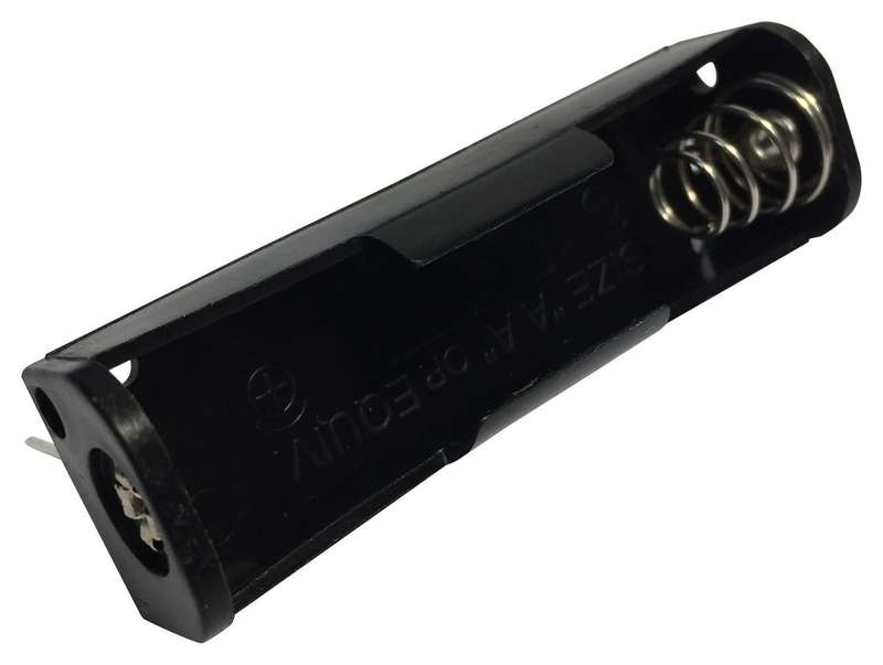 Pro Elec (PE000014) Battery Holder, PCB, AA Battery Size, 1 Position