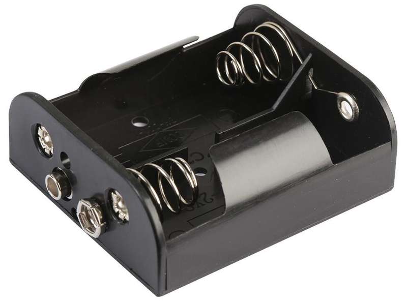 Multicomp Pro (MP000306) Battery Holder, Snap, 2 x C Type