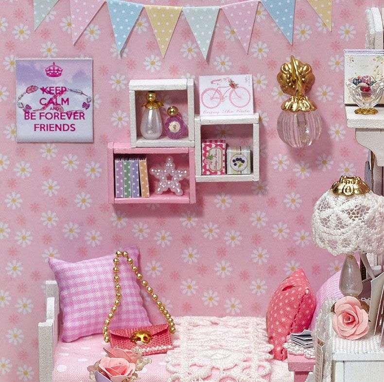 DIY Miniature House - Princess Pink Room