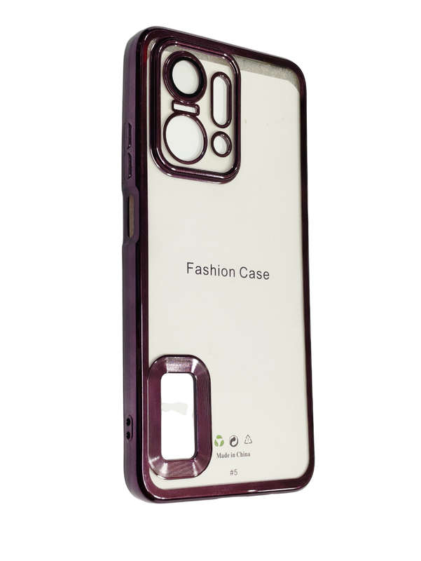 Honor X7a Slim Fit Dual Color & Clear Camera Protective Cover