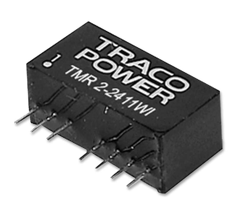 Traco Power (TMR 2-2411WI) Isolated Through Hole DC/DC Converter, 4:1 Input