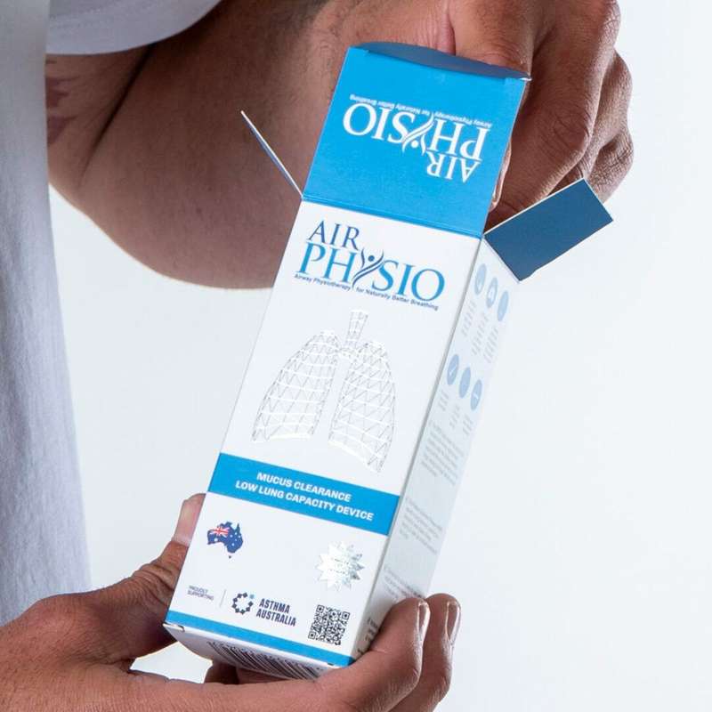 AirPhysio - Mucus Clearance Low Lung Capacity Device